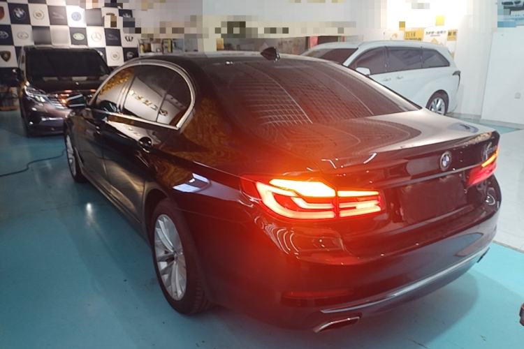 Used BMW 5 Series 2020 530Li Luxury Edition Premium Package Rear Left 45 Deg