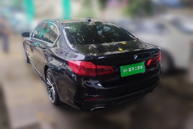 Used BMW 5 Series 2020 530Li Leading Model M Sport Package Rear Left 45 Deg