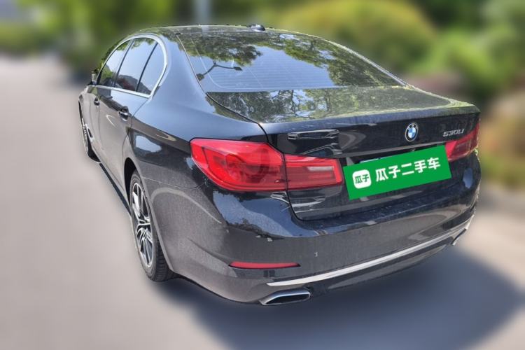 Used BMW 5 Series 2020 530Li Leading Edition Luxury Package Rear Left 45 Deg