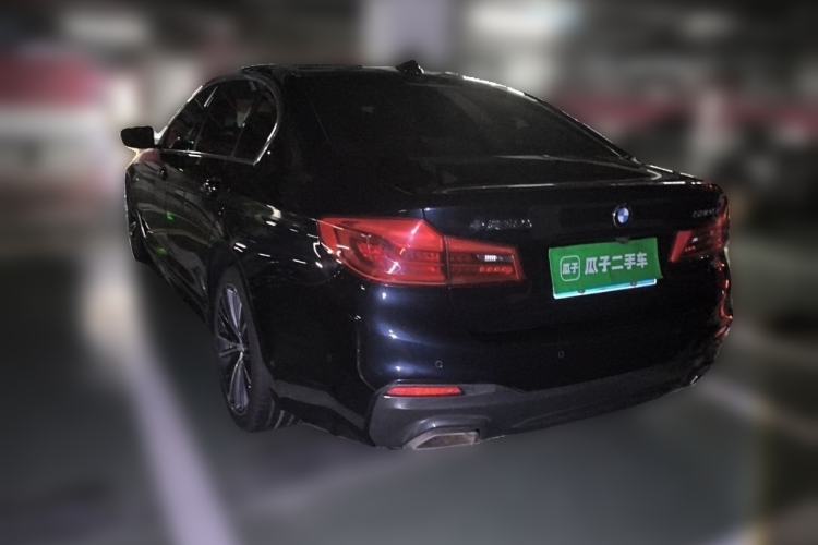 Used BMW 5 Series 2020 530Li Leading Model M Sport Package Rear Left 45 Deg