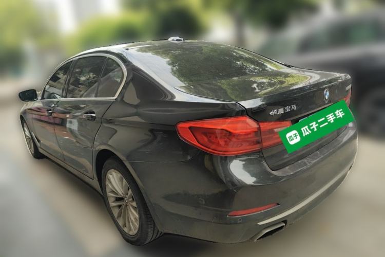 Used BMW 5 Series 2020 530Li Leading Edition Luxury Package Rear Left 45 Deg