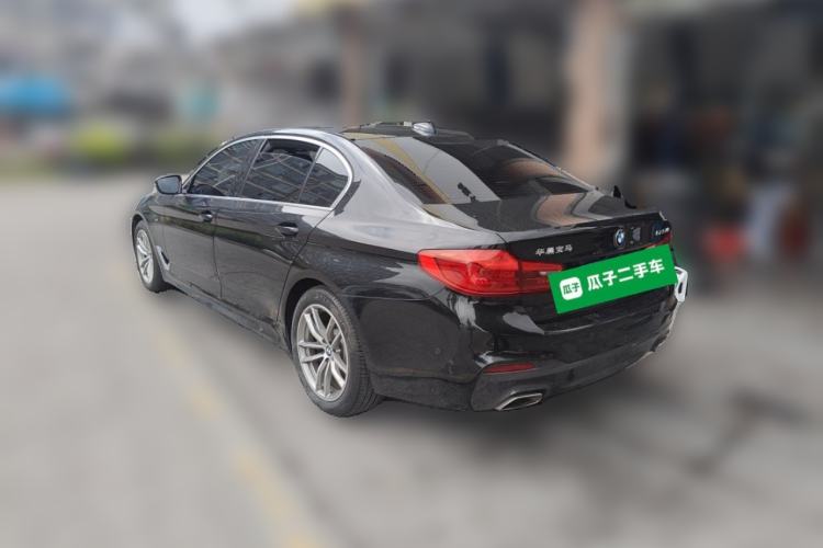 Used BMW 5 Series 2020 525Li M Sport Package Rear Left 45 Deg