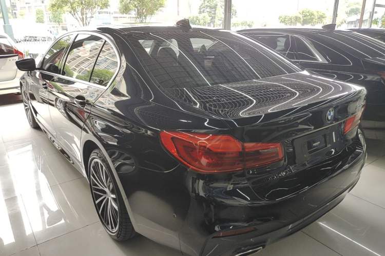 Used BMW 5 Series 2020 530Li Leading Model M Sport Package Rear Left 45 Deg