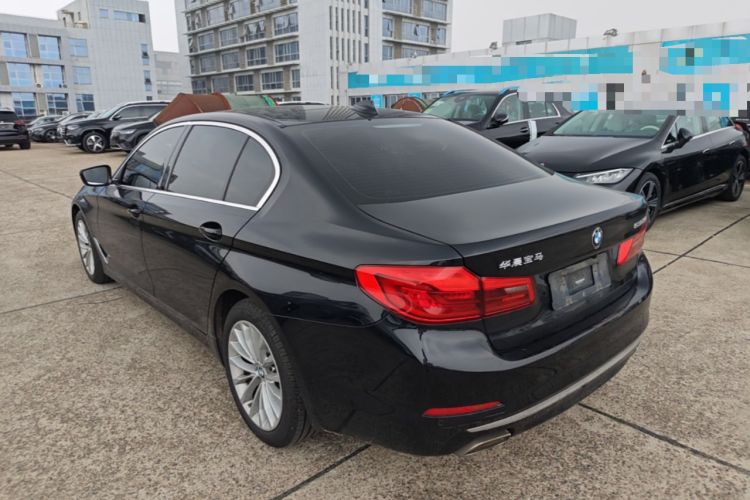Used BMW 5 Series 2020 530Li Leading Edition Luxury Package Rear Left 45 Deg