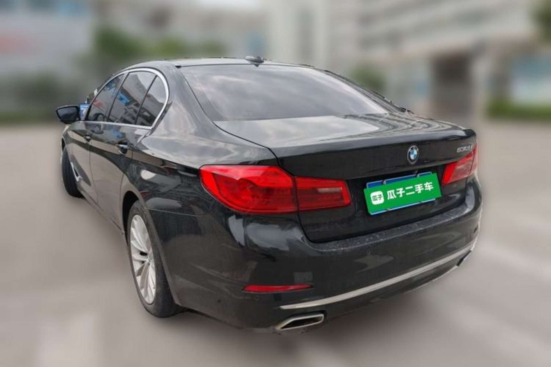 Used BMW 5 Series 2020 530Li Leading Edition Luxury Package Rear Left 45 Deg