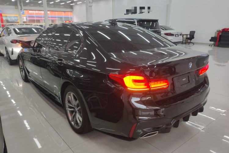Used BMW 5 Series 2020 525i M Sport Package Rear Left 45 Deg