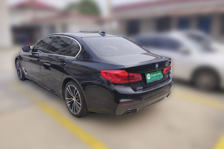Used BMW 5 Series 2020 530Li Leading Model M Sport Package Rear Left 45 Deg