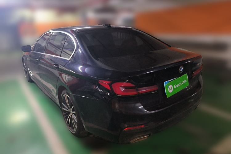 Used BMW 5 Series 2020 530Li Luxury Edition M Sport Package Rear Left 45 Deg