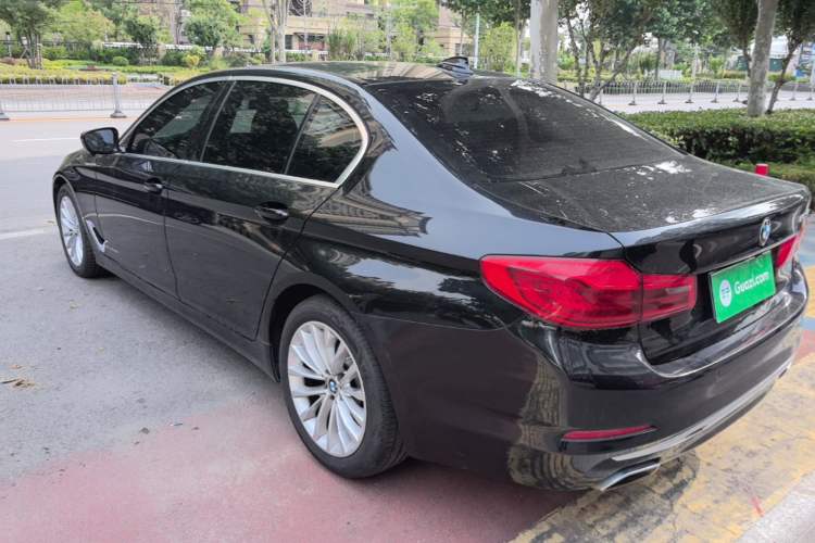 Used BMW 5 Series 2020 525Li Luxury Package Rear Left 45 Deg