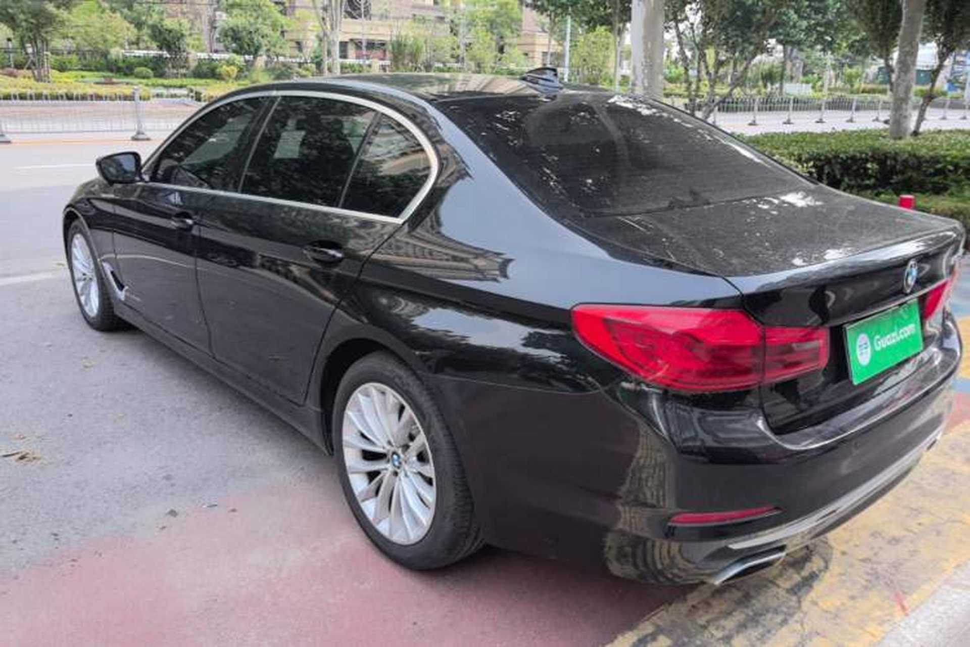 Used BMW 5 Series 2020 525Li Luxury Package Rear Left 45 Deg
