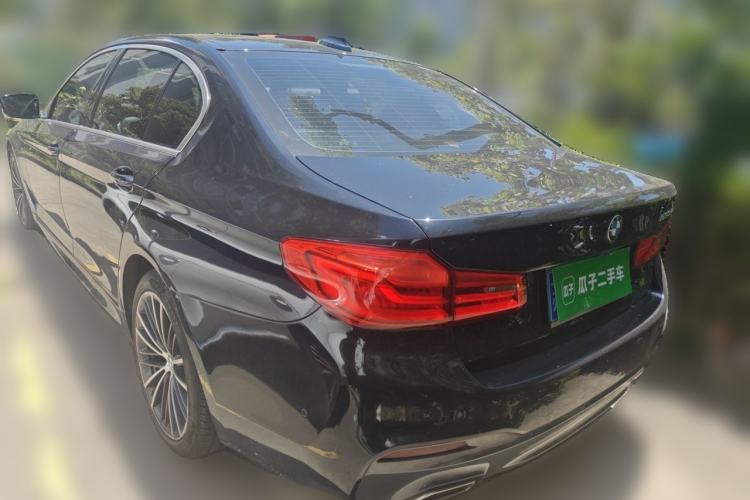 Used BMW 5 Series 2020 530Li Luxury Edition M Sport Package Rear Left 45 Deg
