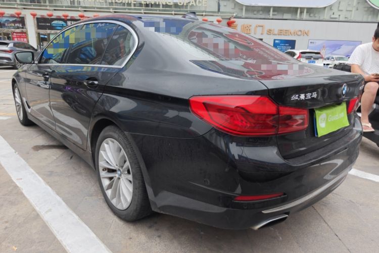 Used BMW 5 Series 2020 530Li Luxury Edition Premium Package Rear Left 45 Deg