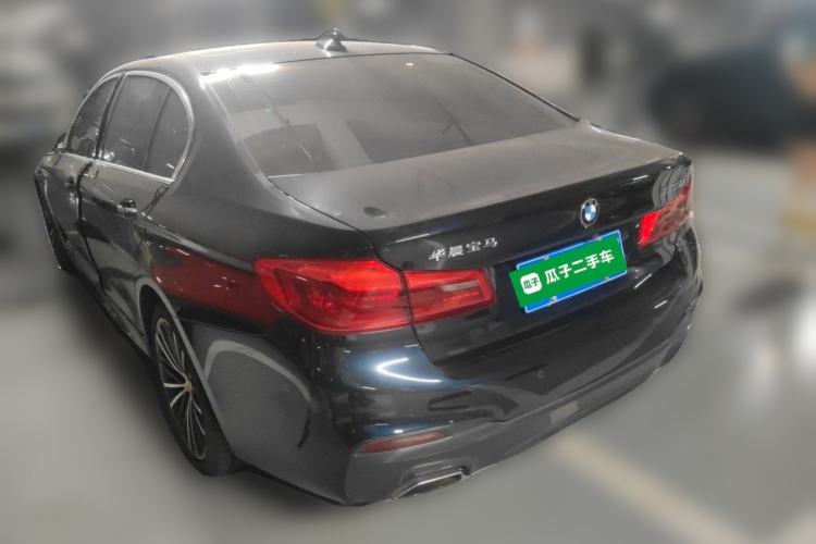 Used BMW 5 Series 2020 530Li Leading Model M Sport Package Rear Left 45 Deg