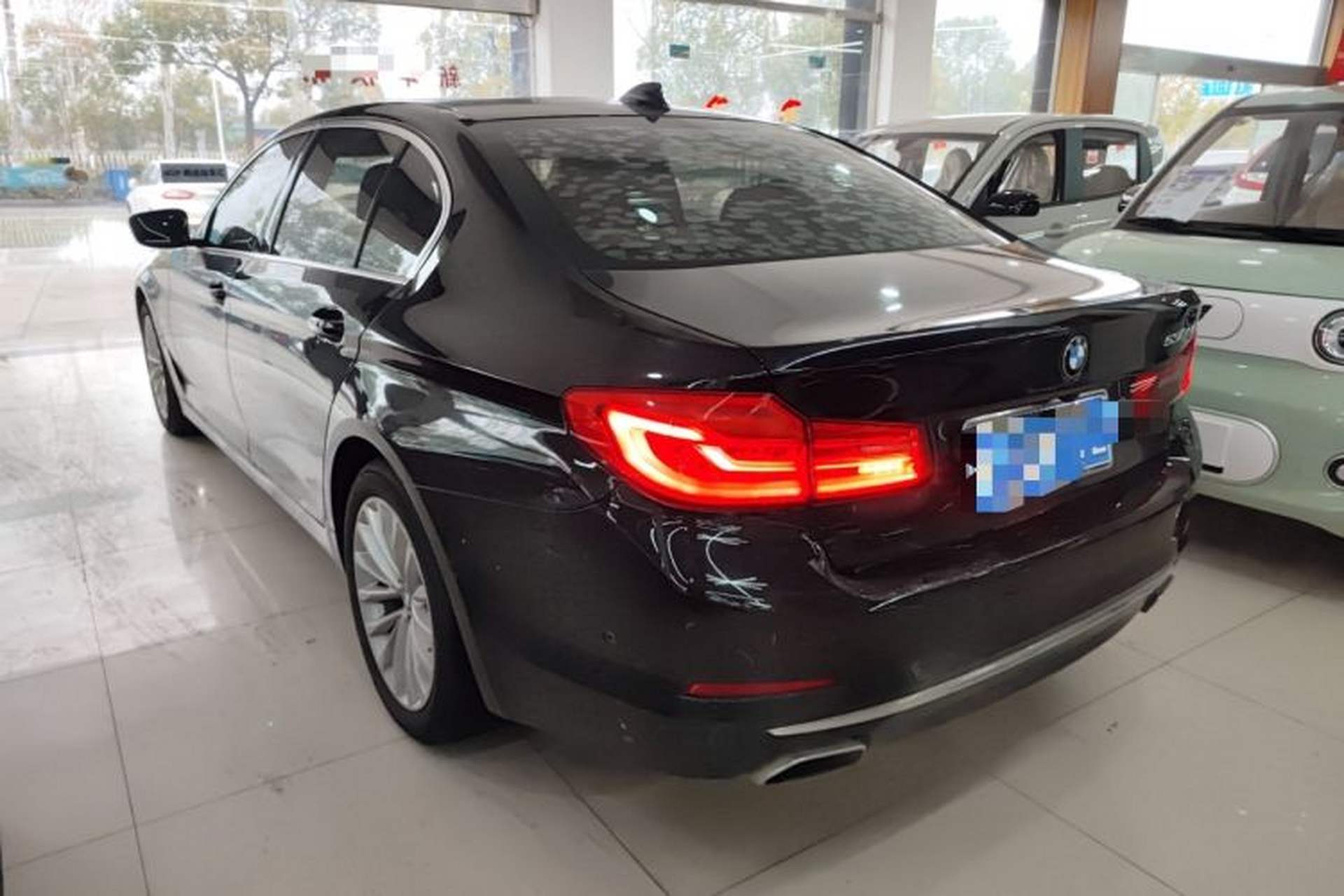 Used BMW 5 Series 2020 530Li Luxury Edition Premium Package Rear Left 45 Deg