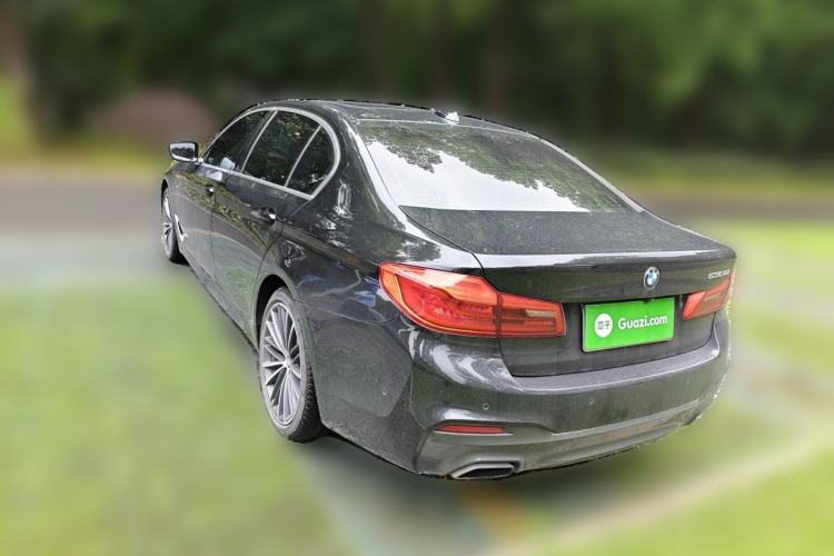 Used BMW 5 Series 2020 530Li Leading Model M Sport Package Rear Left 45 Deg