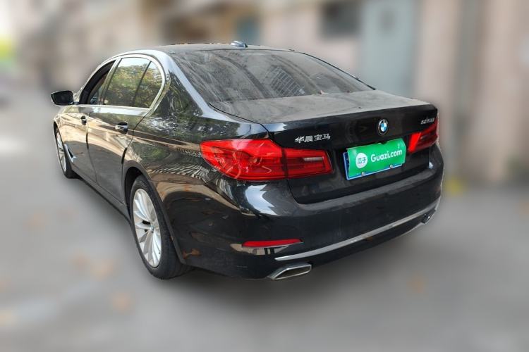 Used BMW 5 Series 2020 525Li Luxury Package Rear Left 45 Deg