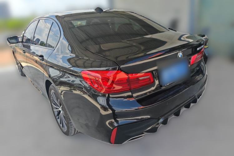 Used BMW 5 Series 2020 530Li Luxury Edition M Sport Package Rear Left 45 Deg