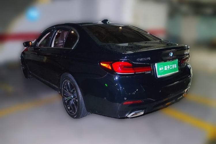 Used BMW 5 Series 2020 530Li Luxury Edition Premium Package Rear Left 45 Deg
