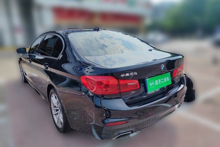Used BMW 5 Series 2020 525Li M Sport Package Rear Left 45 Deg