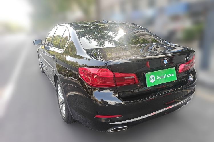 Used BMW 5 Series 2020 525Li Luxury Package Rear Left 45 Deg