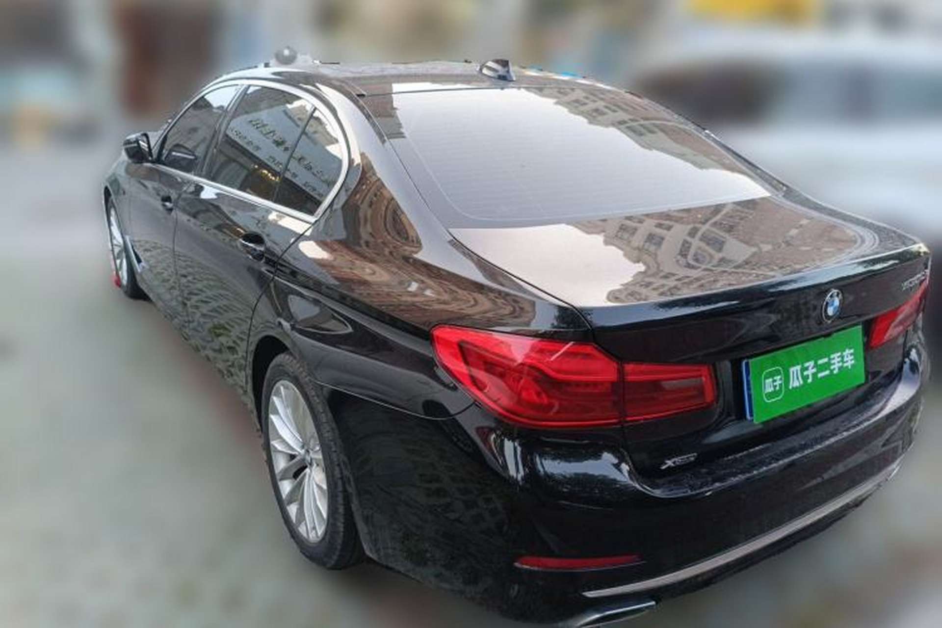 Used BMW 5 Series 2020 530Li xDrive Luxury Package Rear Left 45 Deg