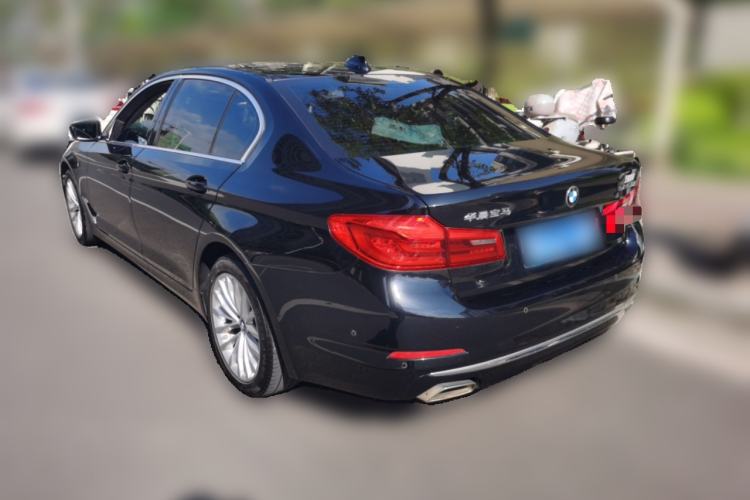 Used BMW 5 Series 2020 525Li Luxury Package Rear Left 45 Deg