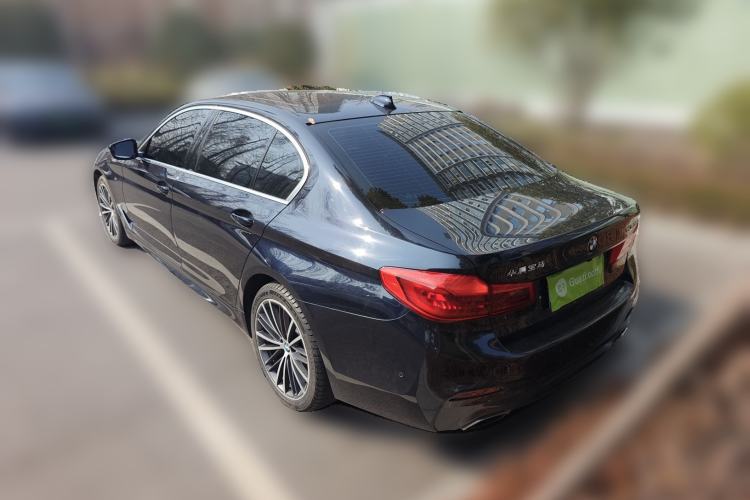 Used BMW 5 Series 2020 530Li Leading Model M Sport Package Rear Left 45 Deg