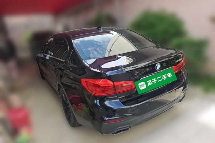 Used BMW 5 Series 2020 530Li Leading Model M Sport Package Rear Left 45 Deg