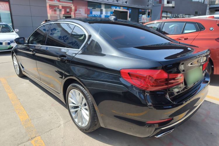 Used BMW 5 Series 2020 530Li Leading Edition Luxury Package Rear Left 45 Deg