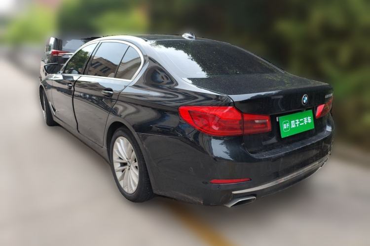 Used BMW 5 Series 2020 525Li Luxury Package Rear Left 45 Deg