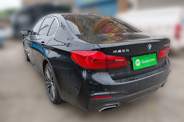 Used BMW 5 Series 2020 530Li Leading Model M Sport Package Rear Left 45 Deg