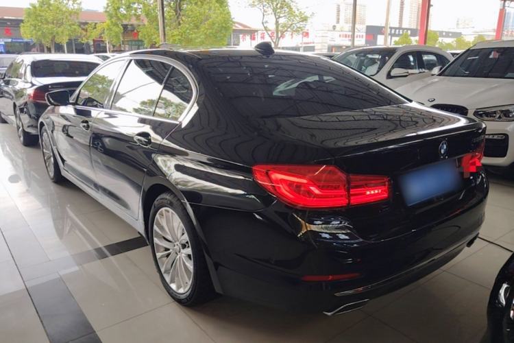 Used BMW 5 Series 2020 530Li Luxury Edition Premium Package Rear Left 45 Deg