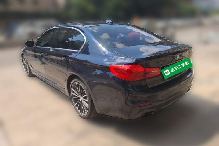 Used BMW 5 Series 2020 530Li Leading Model M Sport Package Rear Left 45 Deg