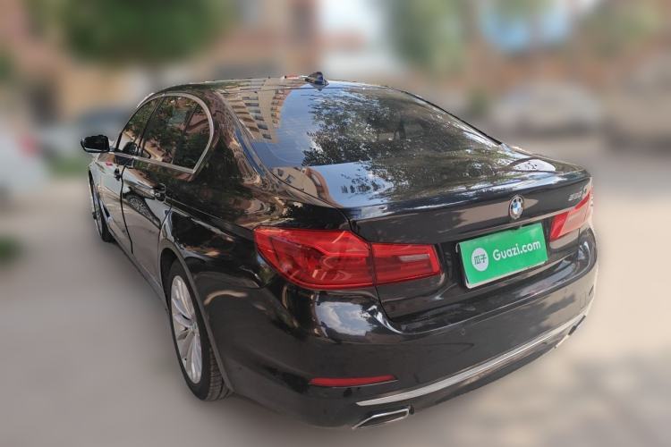 Used BMW 5 Series 2020 525Li Luxury Package Rear Left 45 Deg