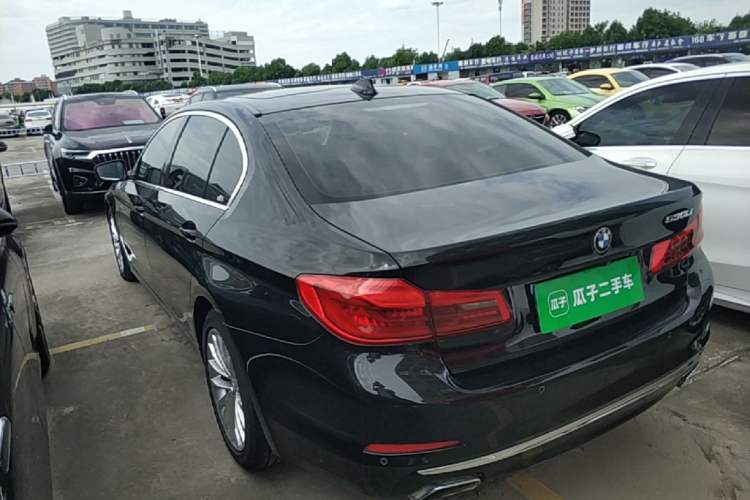 Used BMW 5 Series 2020 530Li Leading Edition Luxury Package Rear Left 45 Deg