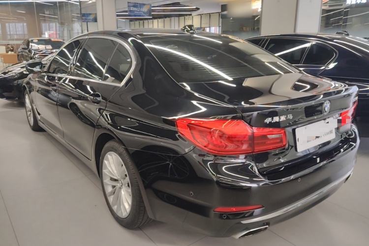 Used BMW 5 Series 2020 530Li Leading Edition Luxury Package Rear Left 45 Deg