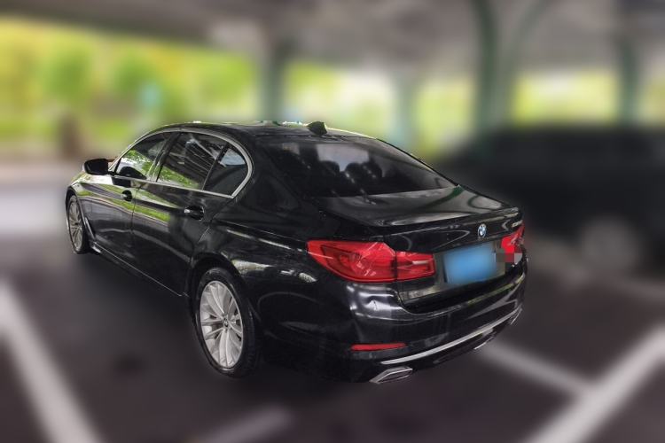 Used BMW 5 Series 2020 530Li Leading Edition Luxury Package Rear Left 45 Deg