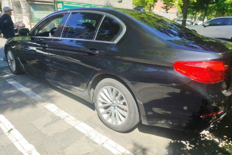Used BMW 5 Series 2020 530Li Luxury Edition Premium Package Rear Left 45 Deg