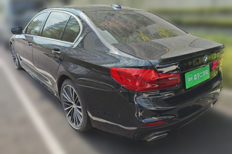 Used BMW 5 Series 2020 530Li Leading Model M Sport Package Rear Left 45 Deg