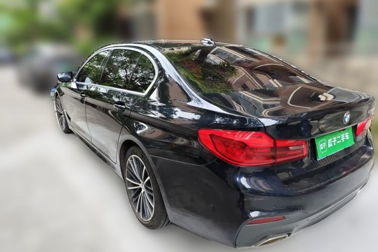 Used BMW 5 Series 2020 530Li Leading Model M Sport Package Rear Left 45 Deg
