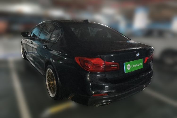 Used BMW 5 Series 2020 530Li Leading Model M Sport Package Rear Left 45 Deg