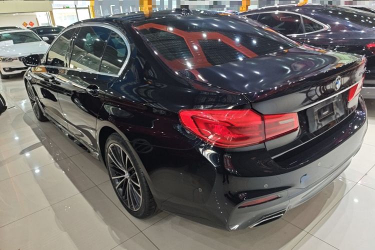 Used BMW 5 Series 2020 530Li Leading Model M Sport Package Rear Left 45 Deg