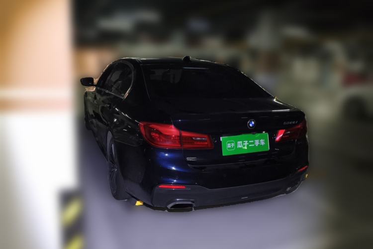 Used BMW 5 Series 2020 530Li Luxury Edition M Sport Package Rear Left 45 Deg