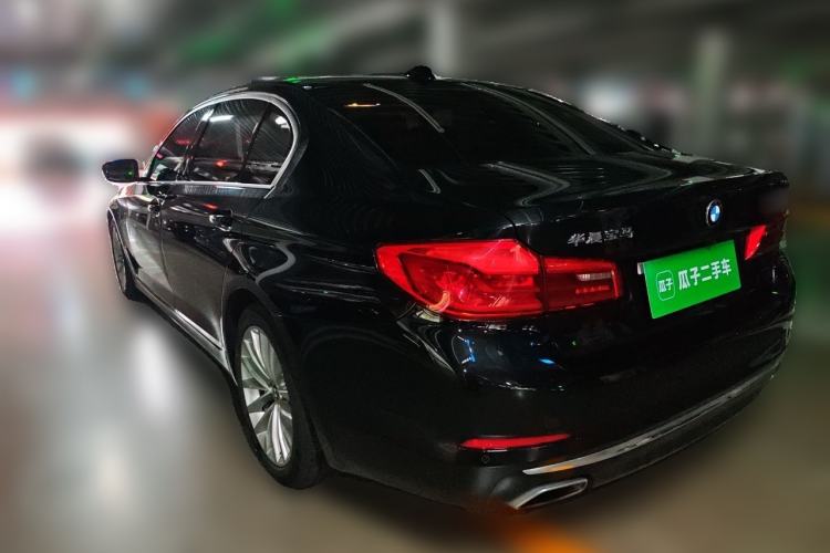 Used BMW 5 Series 2020 525Li Luxury Package Rear Left 45 Deg