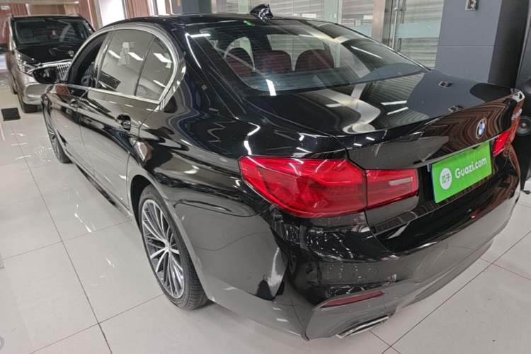 Used BMW 5 Series 2020 530Li Leading Model M Sport Package Rear Left 45 Deg