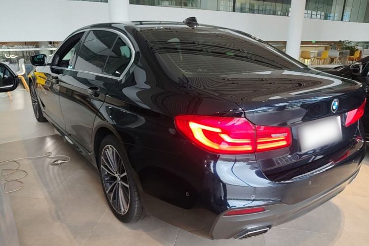 Used BMW 5 Series 2020 530Li Luxury Edition M Sport Package Rear Left 45 Deg