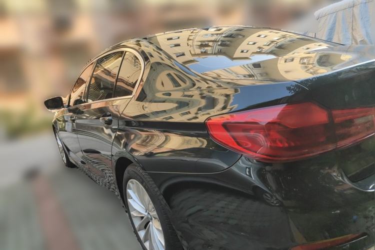 Used BMW 5 Series 2020 530Li Luxury Edition Premium Package Rear Left 45 Deg