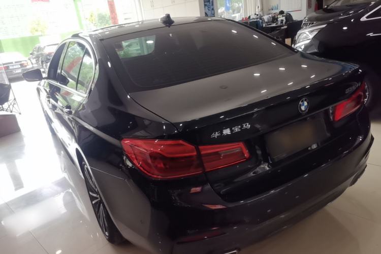Used BMW 5 Series 2020 530Li Leading Model M Sport Package Rear Left 45 Deg