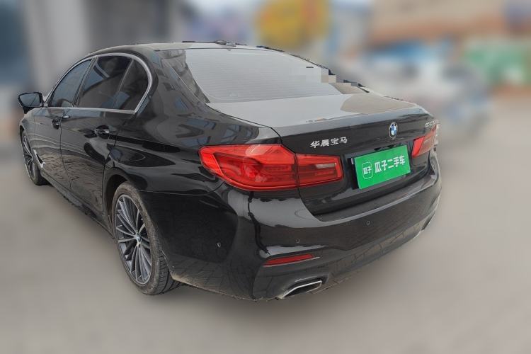 Used BMW 5 Series 2020 530Li Luxury Edition M Sport Package Rear Left 45 Deg
