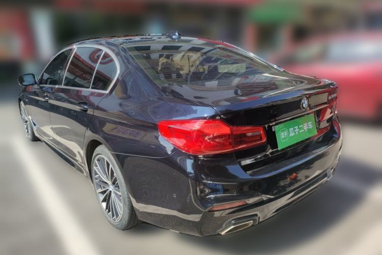 Used BMW 5 Series 2020 530Li Leading Model M Sport Package Rear Left 45 Deg